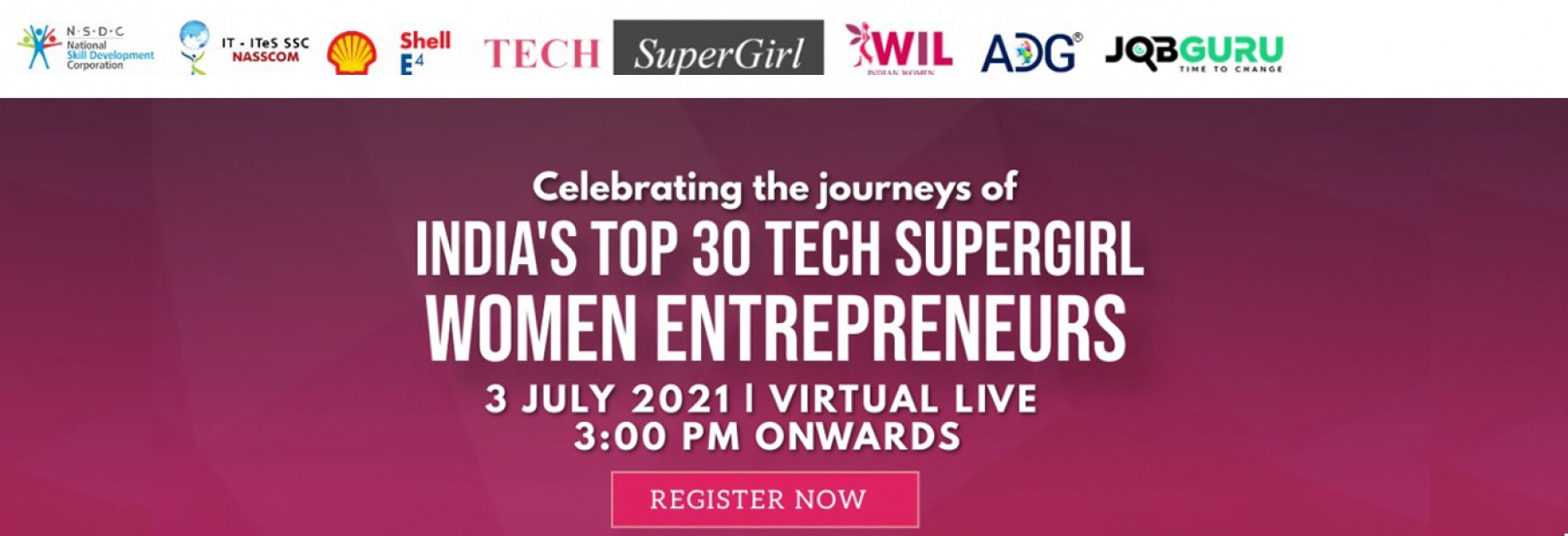 INDIA'S TOP 30 TECH SUPERGIRL - WOMEN ENTREPRENEURS OF 2021